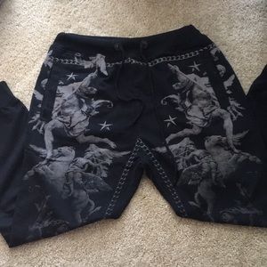 American Stitch patterned joggers